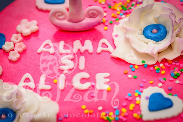 Tort aniversar – Alma & Alice 1