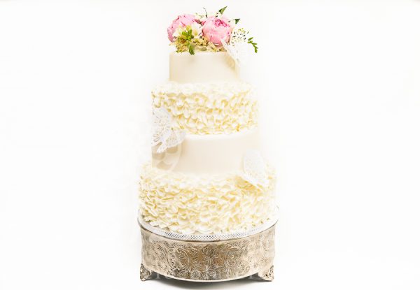Tort de nunta "White Ruffle"