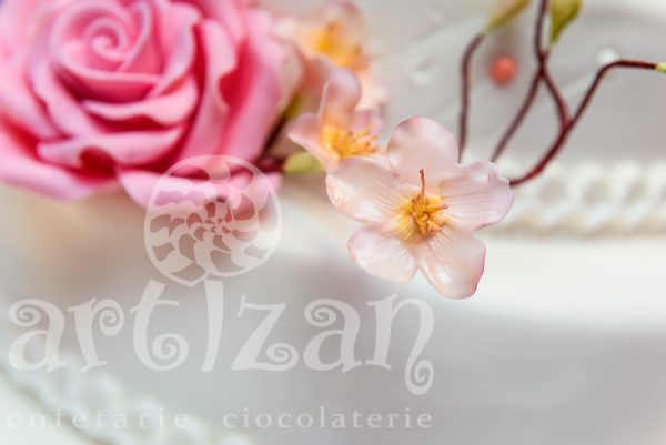 Tort de nunta "Summer Bloom" - imagine 8