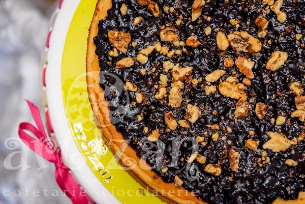 Cheesecake cu nuci și afine - imagine 3