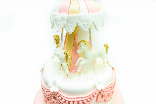 Tort de Botez "Carusel" - imagine 4