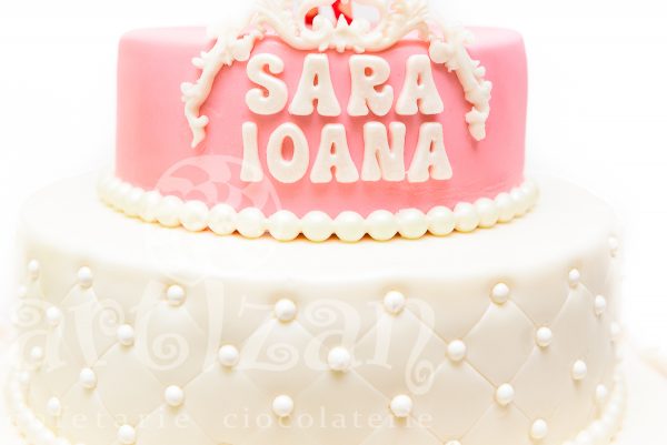 Tort de Botez "Sara Ioana" - imagine 2