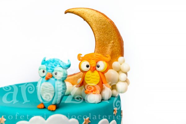 Tort de Botez "Bufnite" - imagine 3
