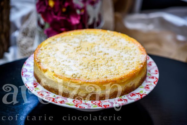 Cheesecake cu lămâie și cocos