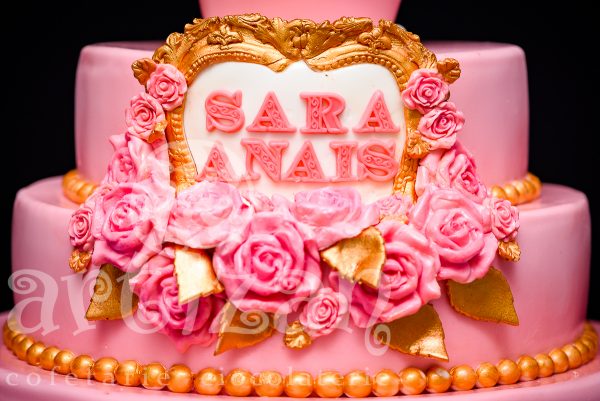 Tort de Botez "Sara Anais" - imagine 4
