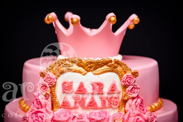 Tort de Botez "Sara Anais" - imagine 2