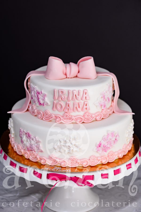 Tort de Botez "Irina Ioana" - imagine 5