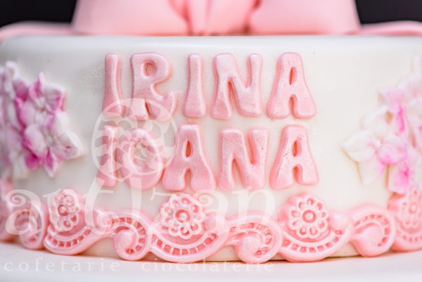 Tort de Botez "Irina Ioana" - imagine 2