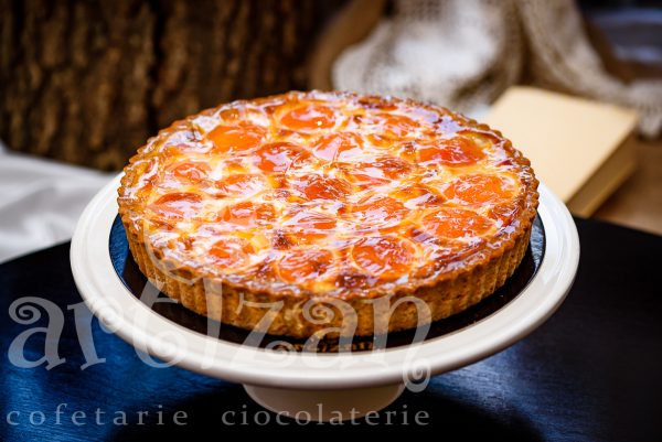 Tarta Siropoasa cu vanilie, caise si migdale - Editie Limitata - imagine 4