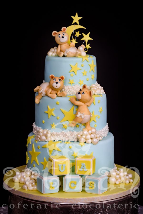 Tort de Botez "Lucas" - imagine 8