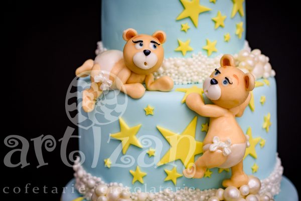 Tort de Botez "Lucas" - imagine 6