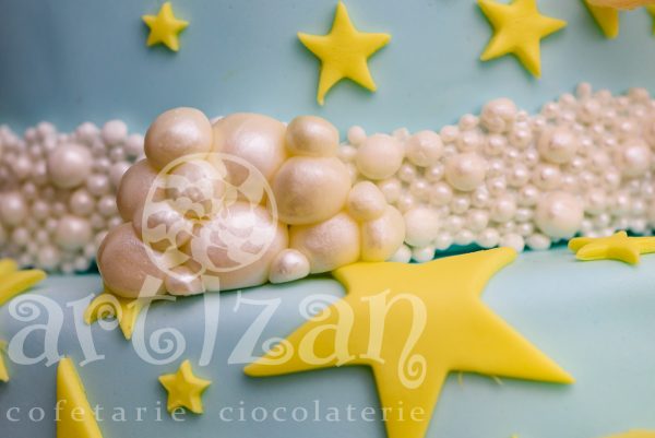 Tort de Botez "Lucas" - imagine 2