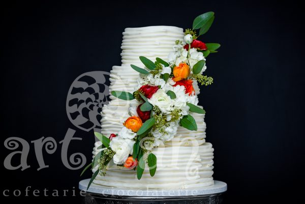 Tort de Nunta "Floral Wedding"