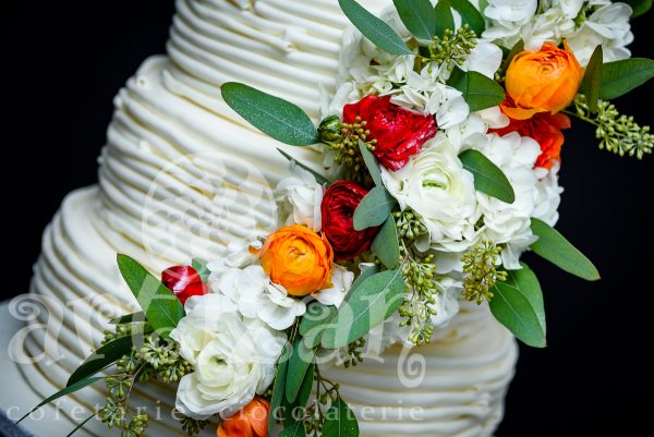 Tort de Nunta "Floral Wedding" - imagine 3