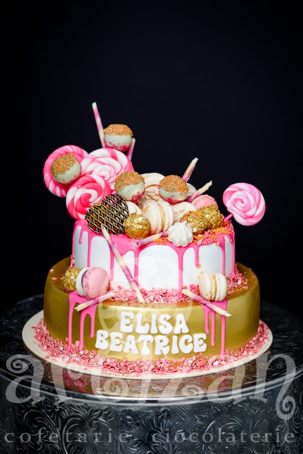 Tort de Botez "Elisa Beatrice" - imagine 2