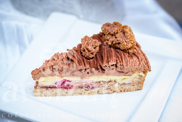 Tarta cu zmeura, nuci, cafea si ciocolata - imagine 4