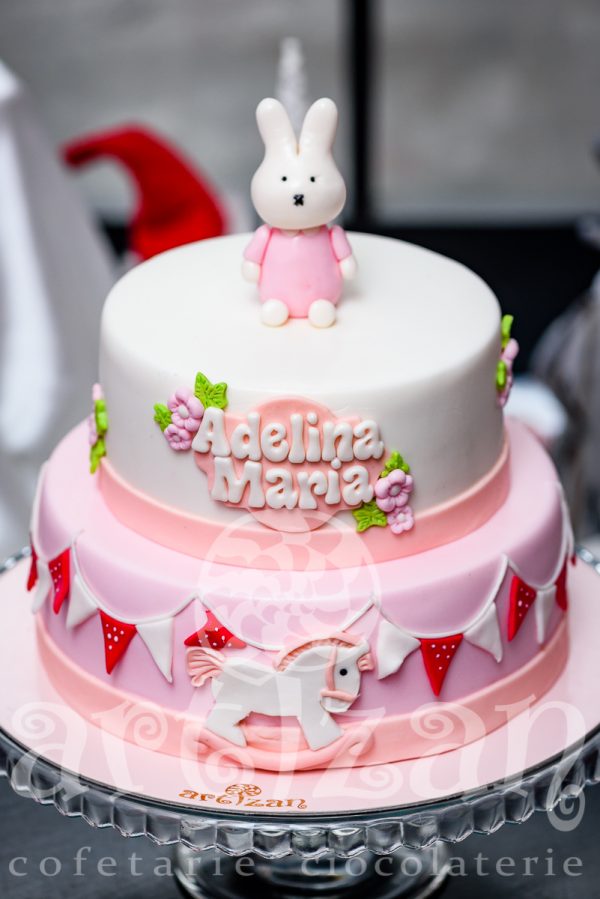 Tort de Botez "Adelina Maria" - imagine 2