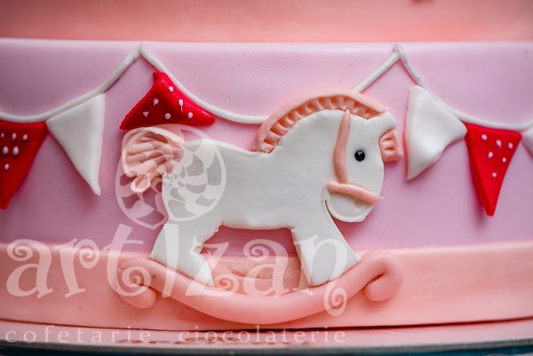 Tort de Botez "Adelina Maria" - imagine 3