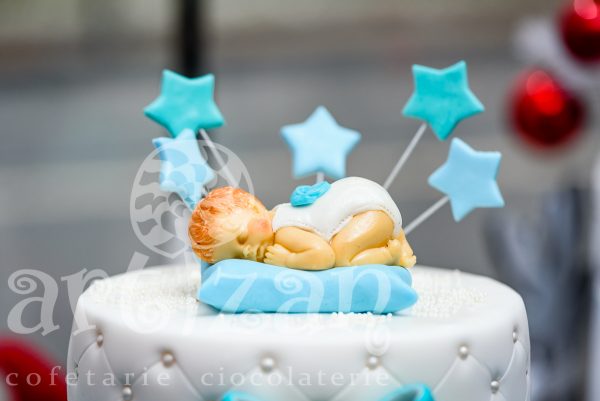 Tort de Botez "Daddy's Boy" - imagine 3