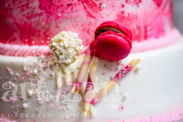 Tort de Botez "Teodora Cristina" - imagine 3