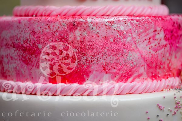 Tort de Botez "Teodora Cristina" - imagine 5
