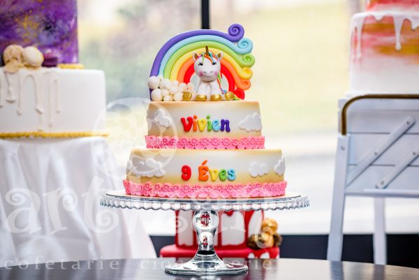 Tort Aniversar "Unicorn" - imagine 2