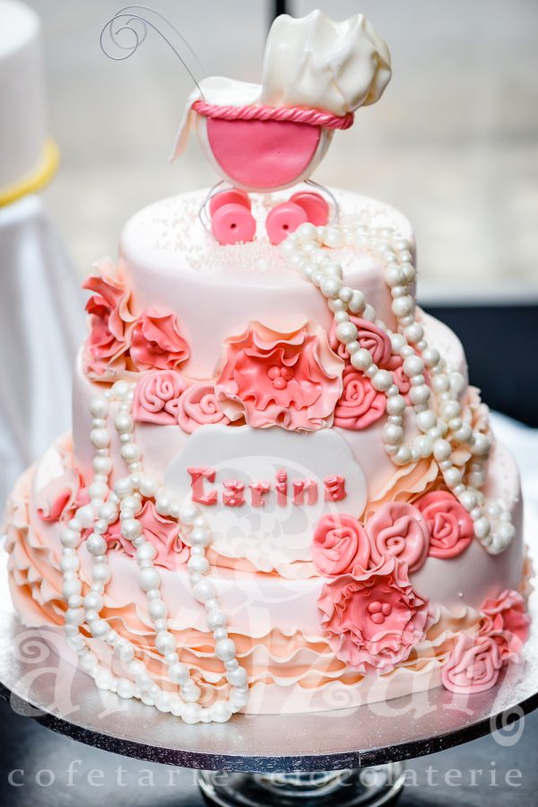 Tort de Botez "Carina" - imagine 2