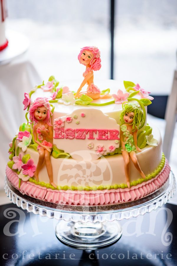 Tort de Botez "Zâne" - imagine 2