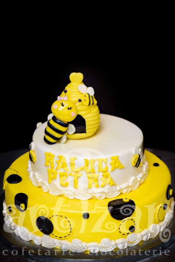 Tort de Botez "Raluca Petra" - imagine 2