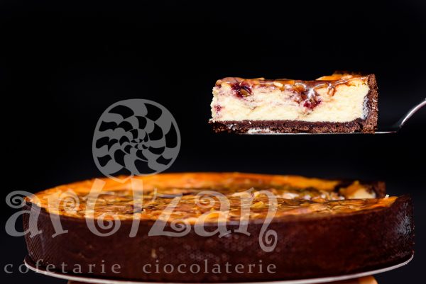 Tarta cu ricotta, mure si migdale - imagine 2