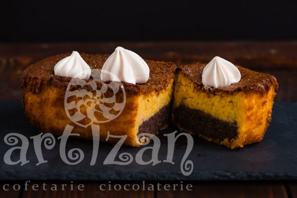 Prajitură de migdale cu ciocolată și portocale (fără gluten)