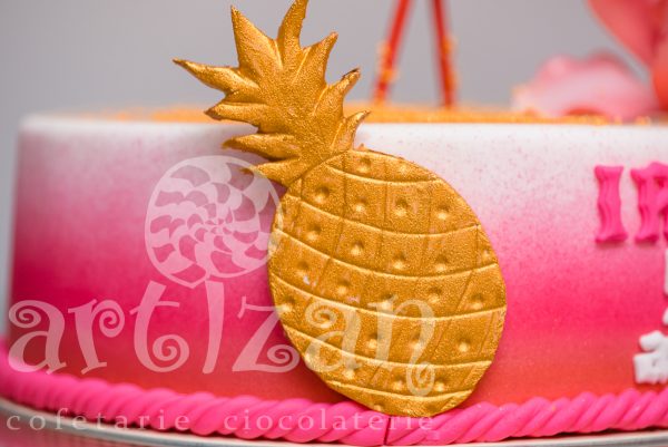 Tort Aniversar "Flamingo" - imagine 5
