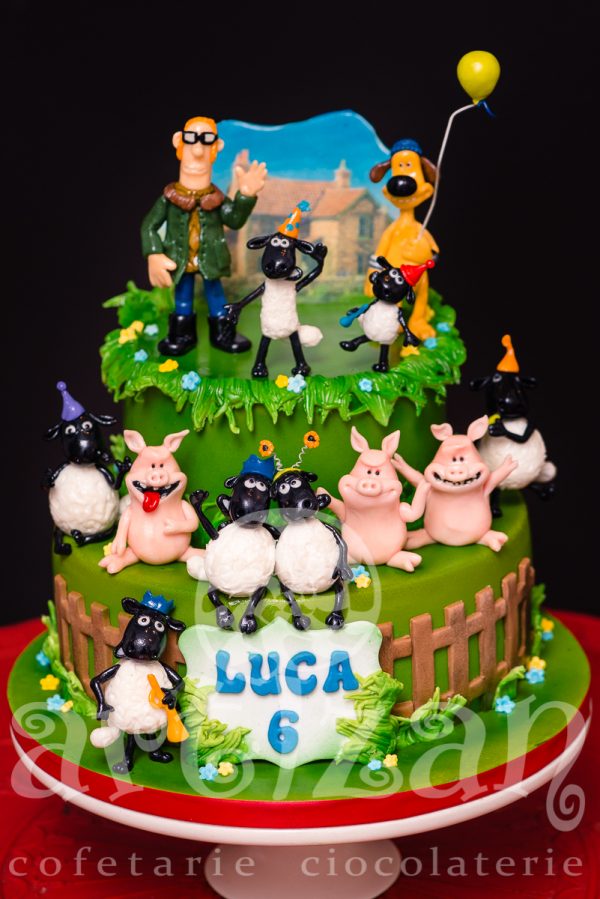 Tort Aniversar "Shaun the sheep" - imagine 2