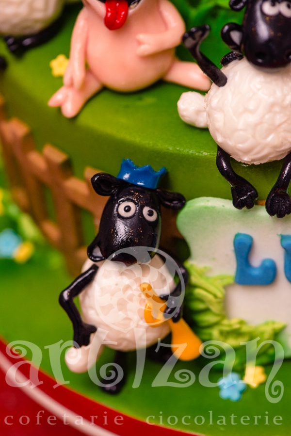 Tort Aniversar "Shaun the sheep" - imagine 4