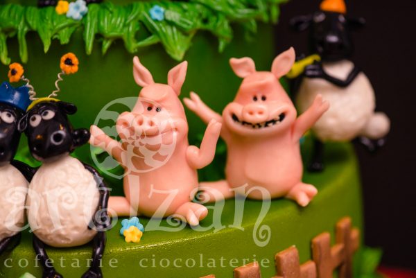 Tort Aniversar "Shaun the sheep" - imagine 5