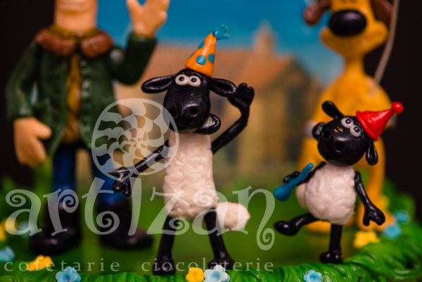 Tort Aniversar "Shaun the sheep" - imagine 6
