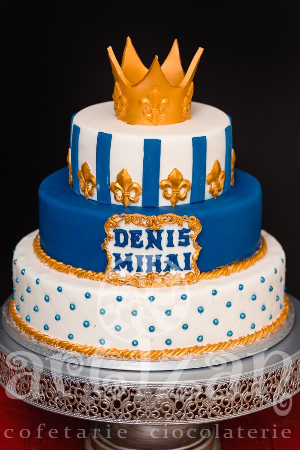 Tort de Botez "Royal" - imagine 5