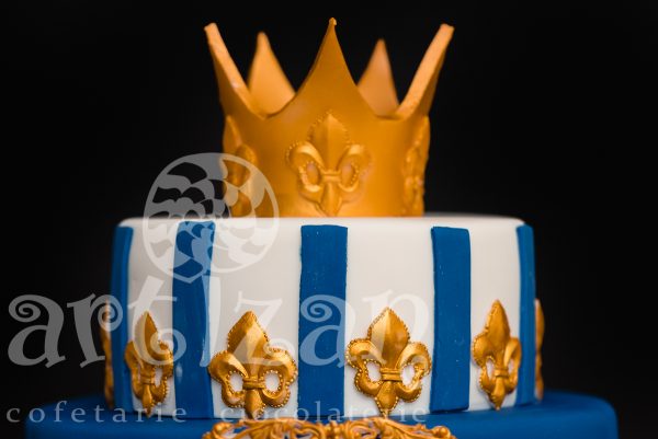 Tort de Botez "Royal" - imagine 6
