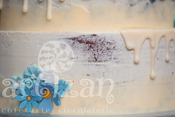 Tort de Botez "Felix" - imagine 4