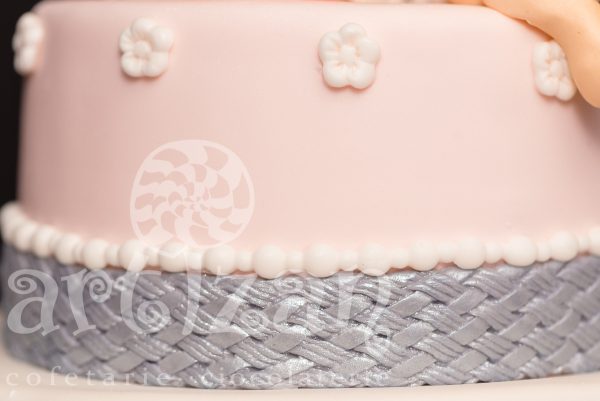 Tort de Botez "Natalia Carina" - imagine 4