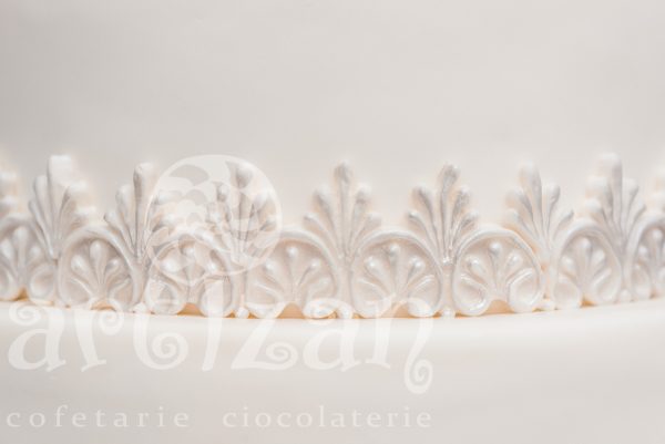 Tort de nunta "Ruffle" - imagine 4