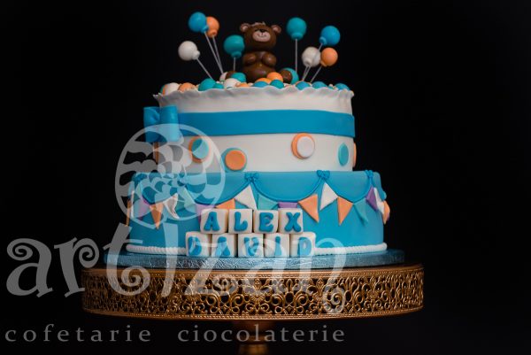 Tort de Botez "Alex David"