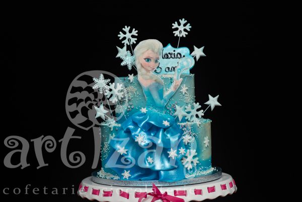 Tort Aniversar "FROZEN" - imagine 2