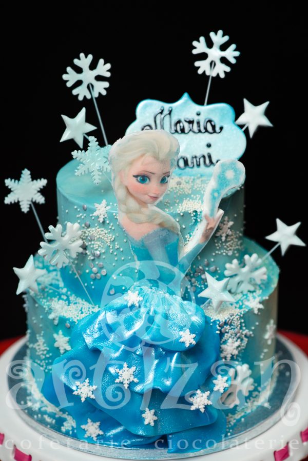Tort Aniversar "FROZEN" - imagine 3