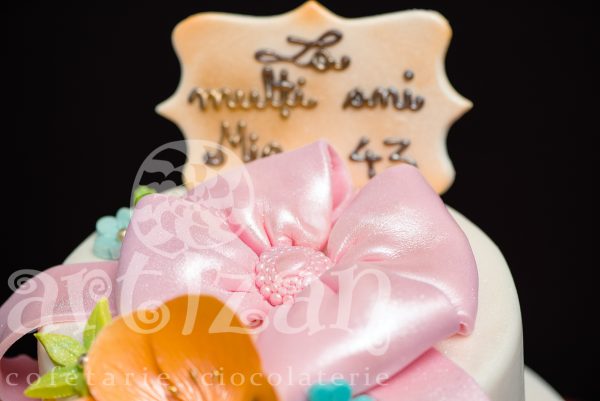Tort Aniversar "La Multi Ani - Mie" - imagine 6
