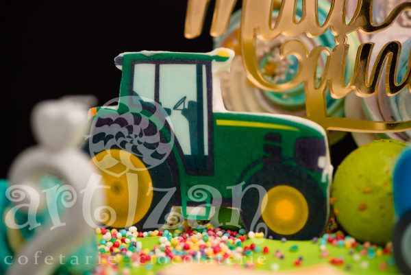 Tort Aniversar "Tractoras" - imagine 4
