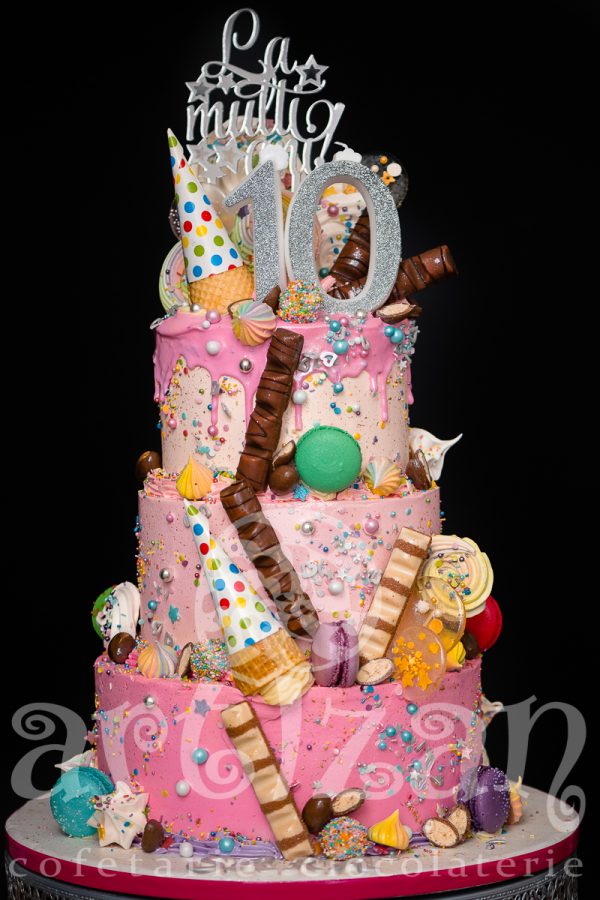 Tort Aniversar "Candy" - imagine 2