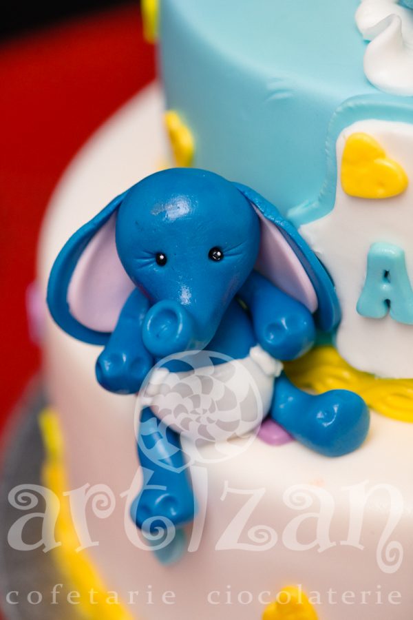Tort de Botez "Eric Alexandru" - imagine 3