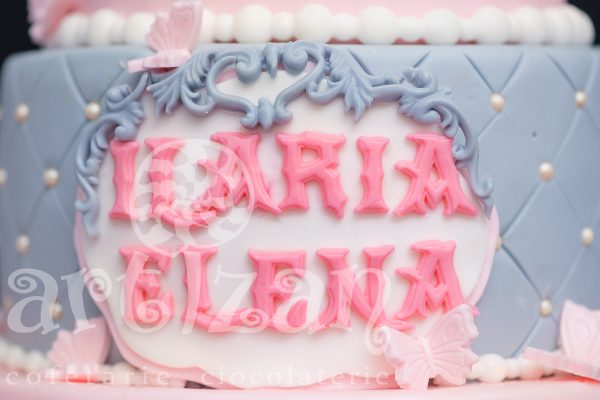 Tort de Botez "Ilaria Elena" - imagine 3