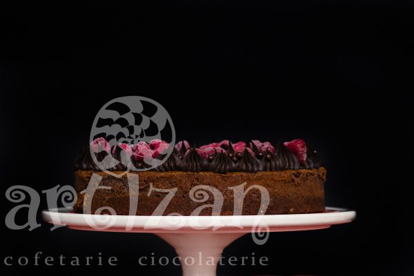 Cheesecake cu ciocolată și zmeură - imagine 2